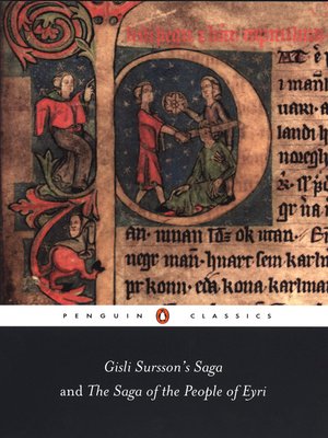 cover image of Gisli Sursson's Saga and The Saga of the People of Eyri